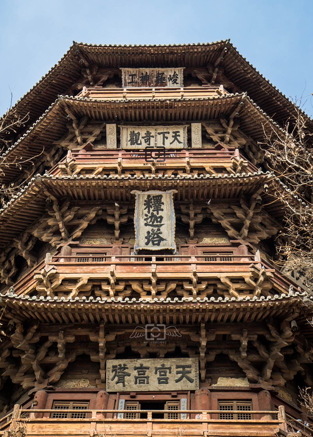 应县木塔是世界现存最古老最高大的纯木结构楼阁式建筑|应县木塔|楼阁|奇塔_新浪新闻