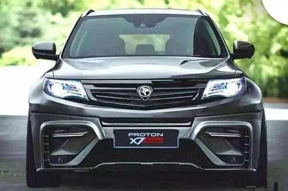 吉利博越飘了，换四根尾排配1.8T动力，还玩起了“虎头”车标！