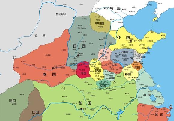 战国七雄对比三国时代,哪些诸侯是曹操袁绍吕布刘备和