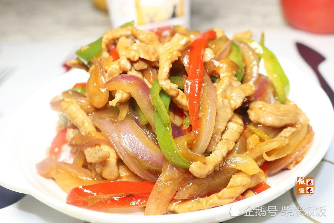 【洋葱炒肉丝】