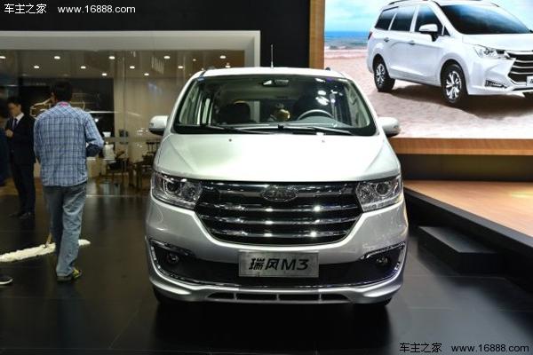 三车齐发！瑞风R3预售/2018款瑞风M3/M4上市