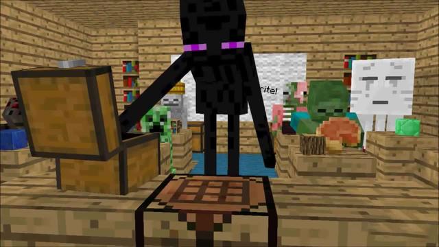 我的世界:怪物特殊身份冷知识,有两个背景奇葩!