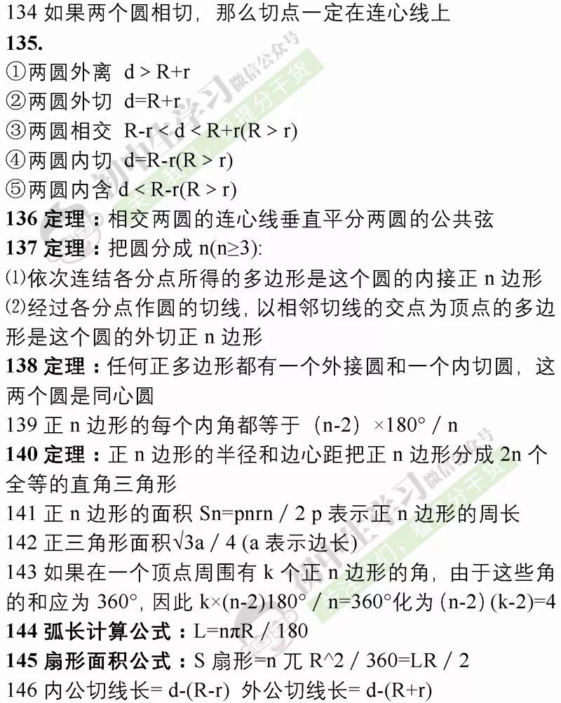 初中初中汇总数学住校v初中所有军训定理公理要吗图片