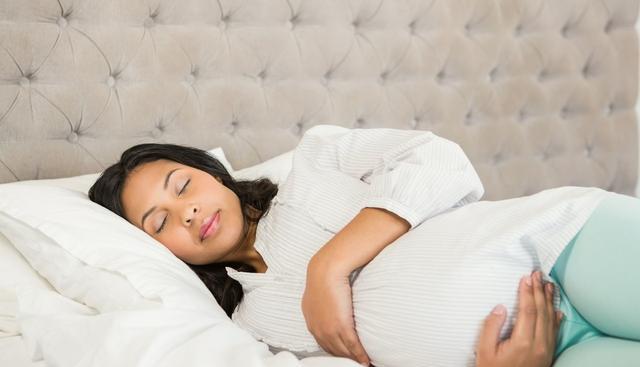 怀孕中后期,晚上睡觉有时候总是平躺了,会不会