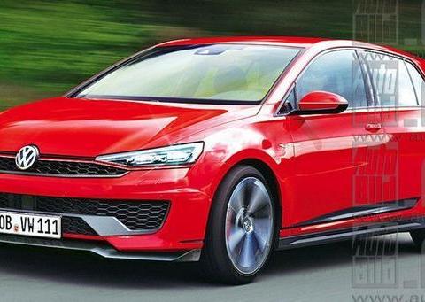 新款大众GTI效果图曝光，外观更加激进，动力得到升级
