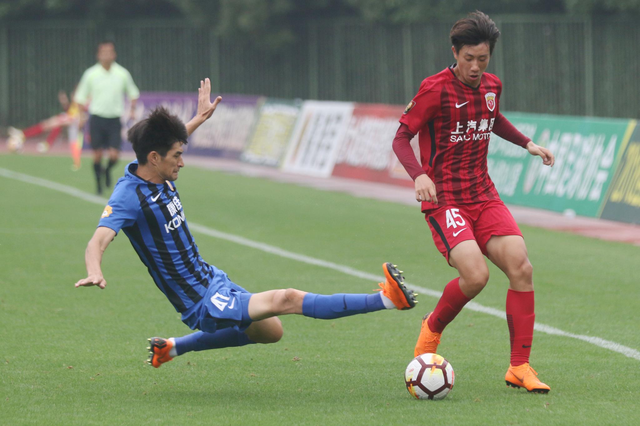 今天下午，2018中超预备队联赛第11轮