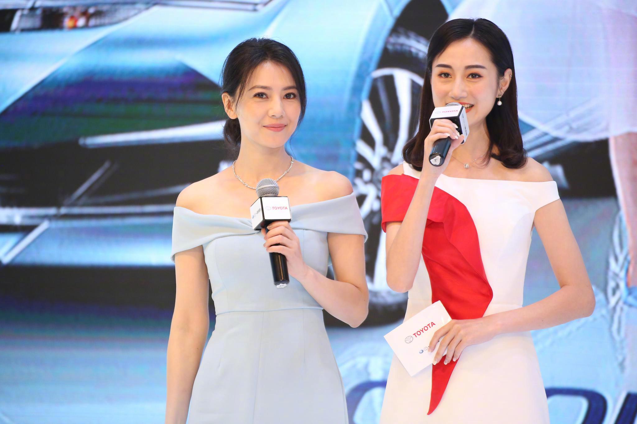 深港澳车展上的星光瞬间