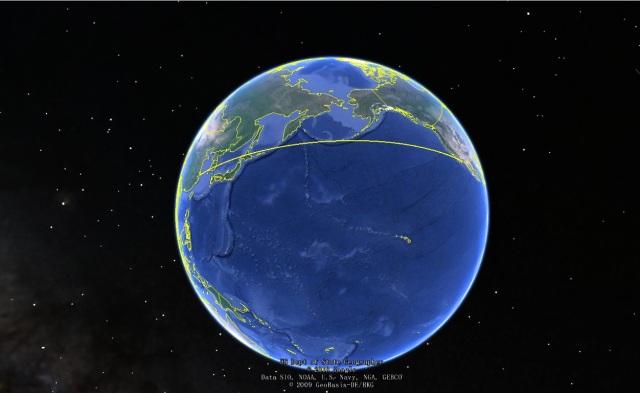 中国到美国的直飞航班飞机究竟是怎么飞的?