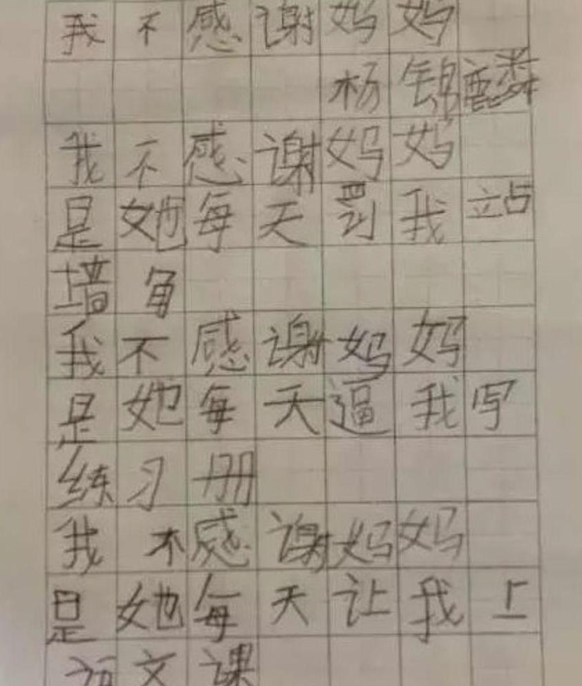 这位小学生作文火了!爸妈给跪了.平均值高中图片