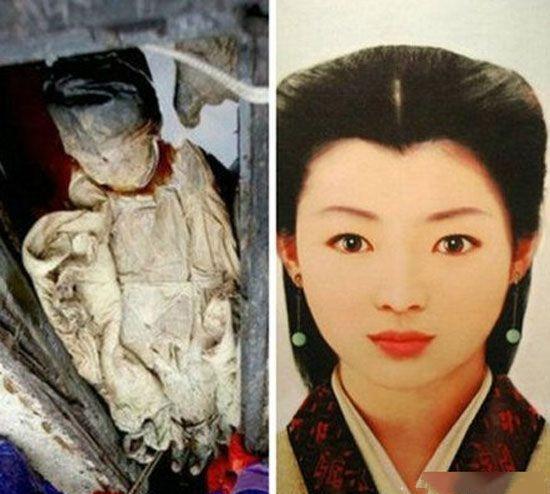 中国古代十大名人相貌复原图: 楼兰女绝美, 康熙一脸正气