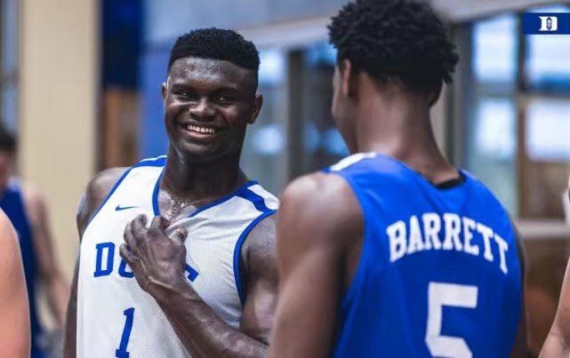 NCAA杜克大学超强三巨头——预订19年NBA选秀的首轮前三顺位!