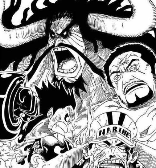 海贼王四皇之战! 白胡子VS凯多 百兽军团完美