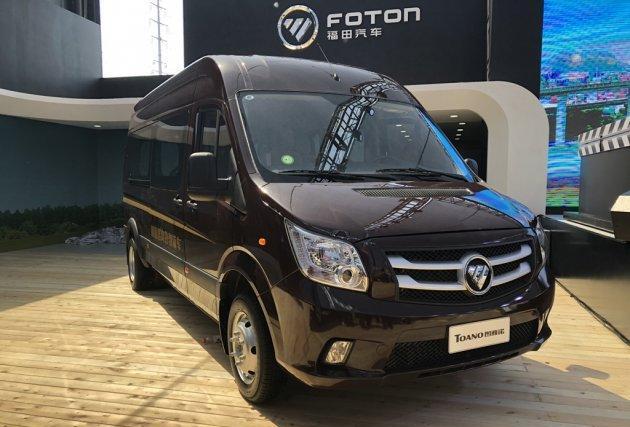 图雅诺物流版在北京车展正式亮相，空间很大，油耗不高，很实用