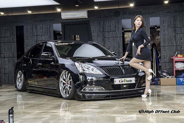 100万的韩系车很少人玩，这台雅科仕却将VIP风格改得这么帅！