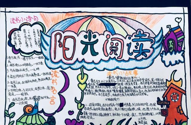 平江:开展“我爱阅读”手抄报比赛