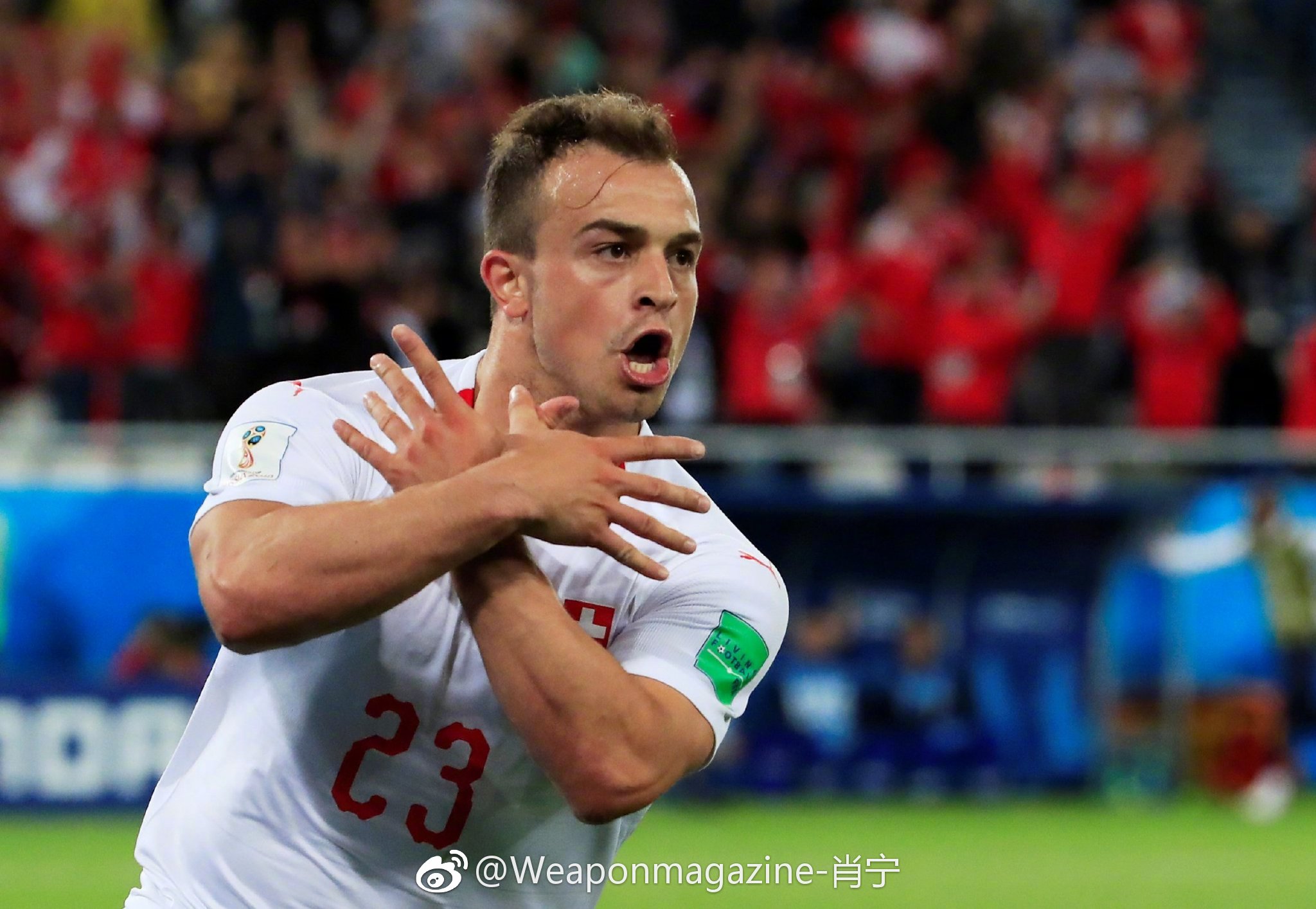 6月22日,在加里宁格勒进行的2018俄罗斯世界