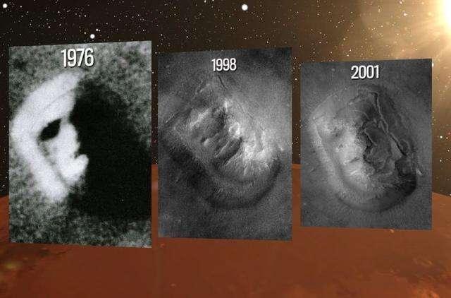火星上出现神秘人脸，或是高级文明出现，科学家：早就习以为常
