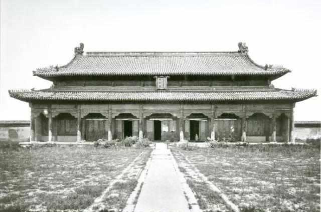 慈禧出逃的后,日本人拍下紫禁城全景,极为罕见