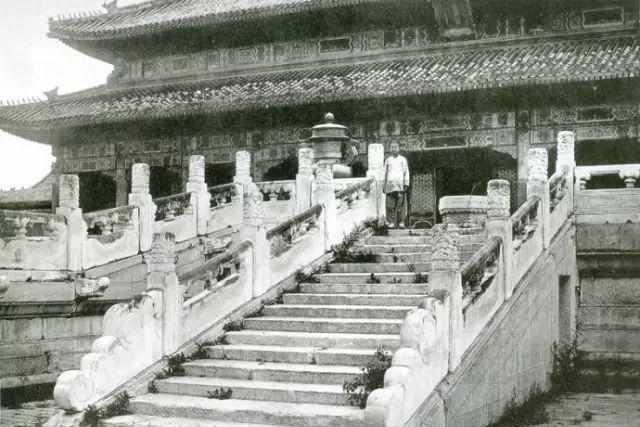 慈禧出逃的后,日本人拍下紫禁城全景,极为罕见