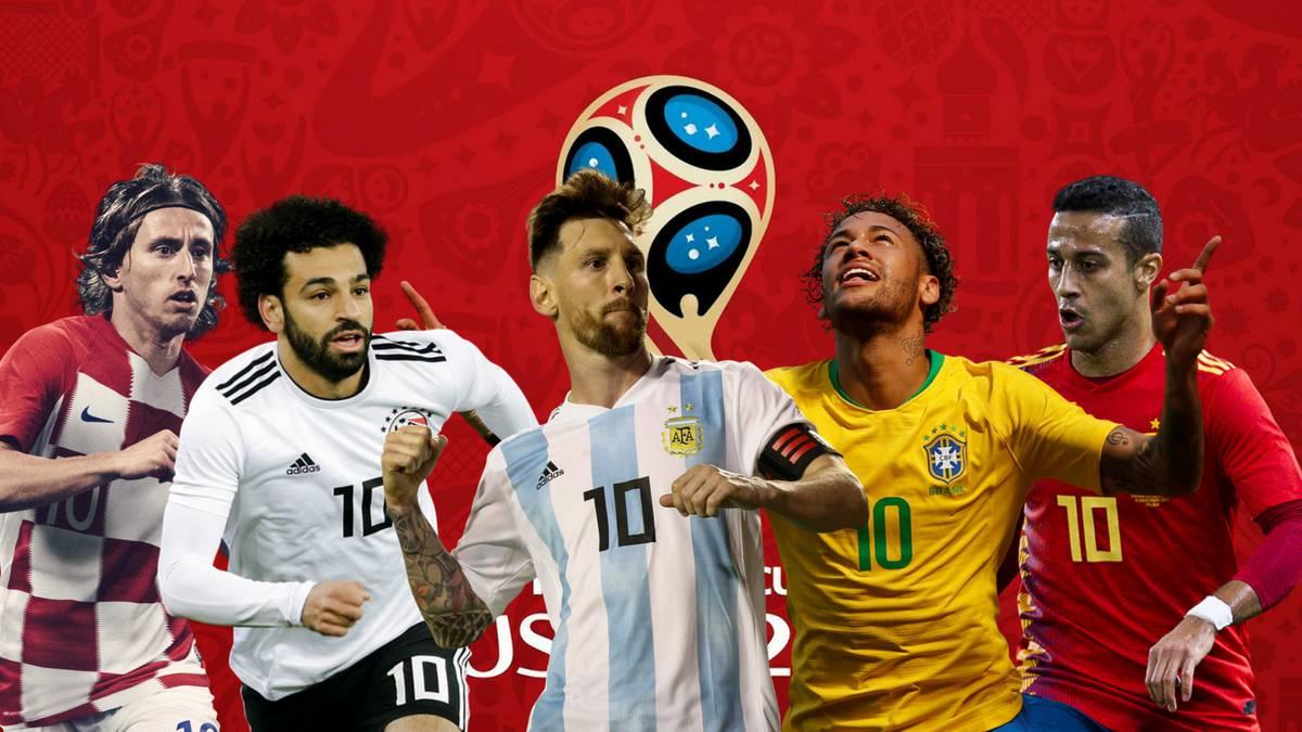 俄罗斯世界杯最强球衣号码: 梅西领衔12大球星