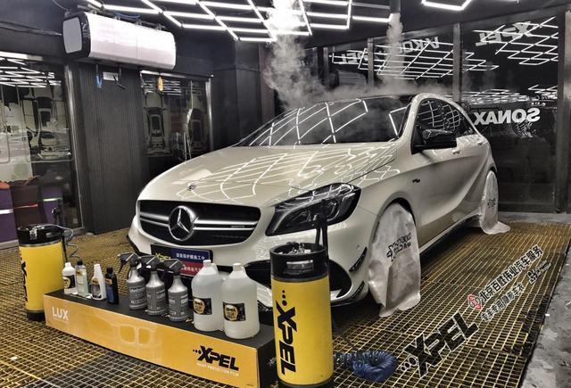 AMG-A45北京贴XPEL隐形车衣我们是认真的！专业的！