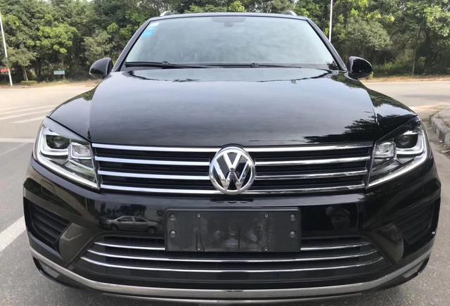 13年大众途锐3.6, 改16款非常完美!