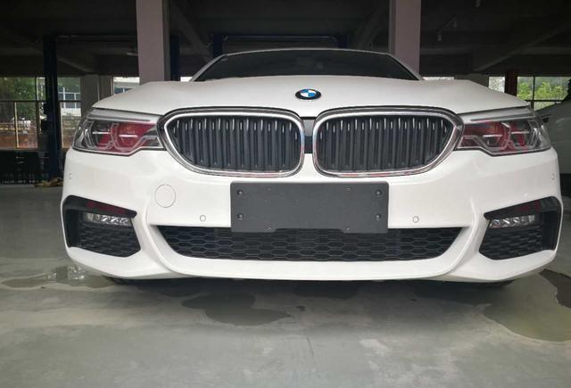 新款宝马5系 530Li领先型提车作业, 车主: 有种7系的感觉