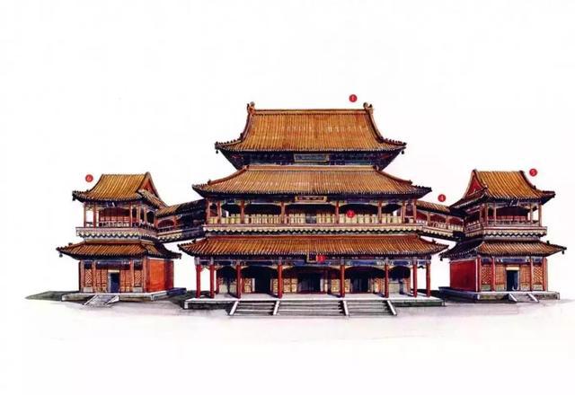 台湾学者走遍中国,手绘古建筑"解剖图"