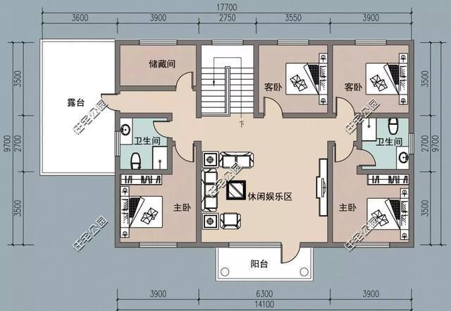 在河北农村建一栋这样的二层平顶别墅, 到底要花多少钱?