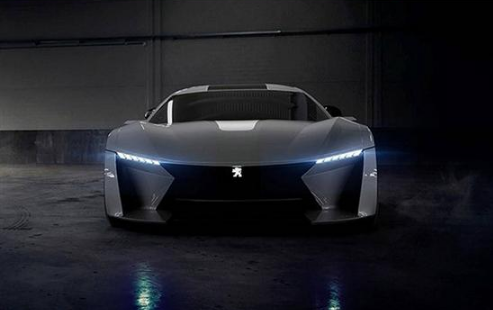 标致要打造新电动跑车，极具未来科幻感，搭插混配自动驾驶模式