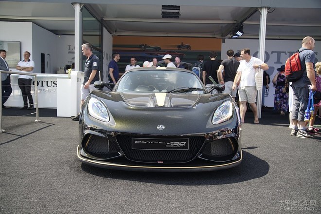 路特斯Exige Cup 430亮相古德伍德速度节 极速可达290km/h