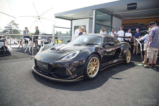 路特斯Exige Cup 430亮相古德伍德速度节 极速可达290km/h