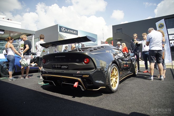 路特斯Exige Cup 430亮相古德伍德速度节 极速可达290km/h