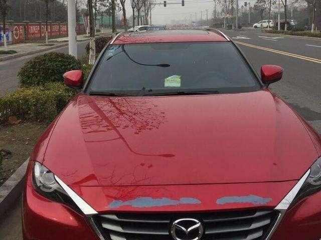 车子提回来不到一个月, 不是外力的情况下车头就开始掉漆了