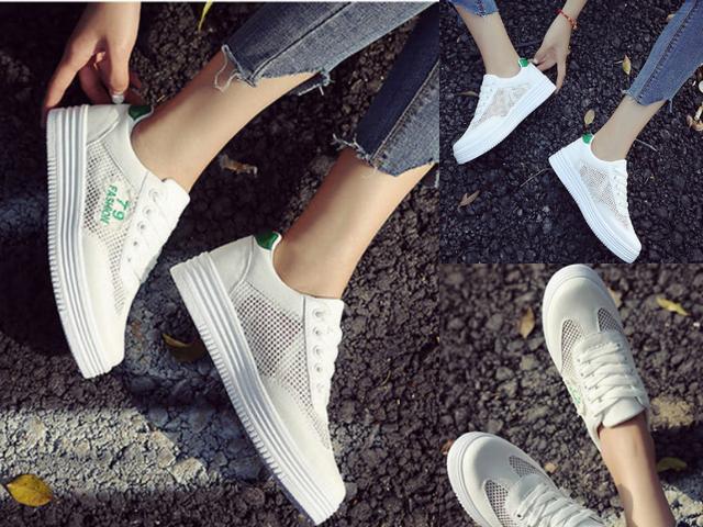 2018年万能的小白鞋还是很流行,它的升级版小