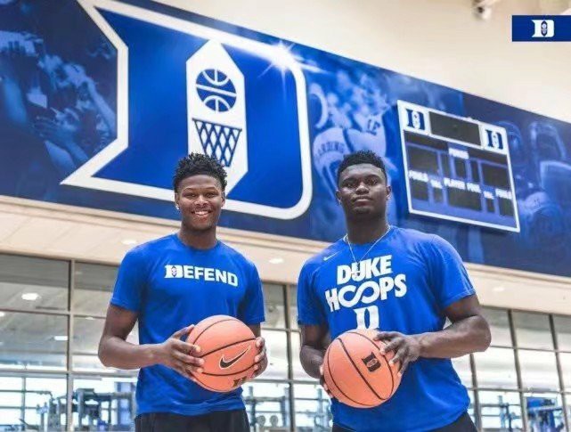 NCAA杜克大学超强三巨头——预订19年NBA选秀的首轮前三顺位!