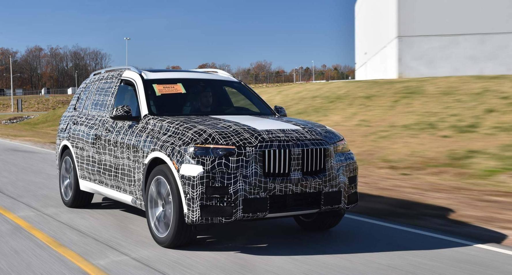 宝马X7试生产图片发布 2018年年底正式量产