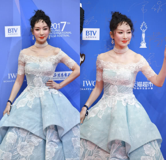 萨顶顶一头羊毛卷现身，一脸“白面粉”太惊讶，网友:一言难尽!