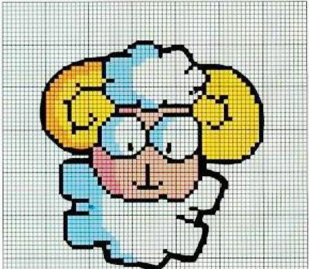 织毛衣图案之十二生肖,总有一个是你的属相哦