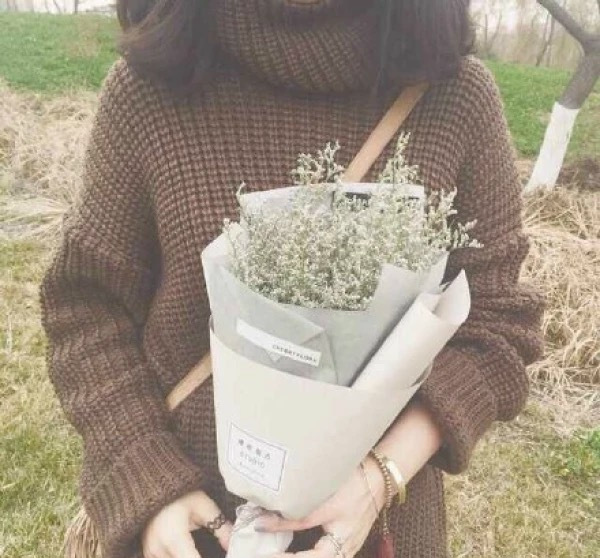 捧花森女系女生头像,有没有你喜欢的