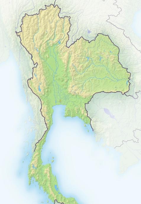 泰国地图及其介绍