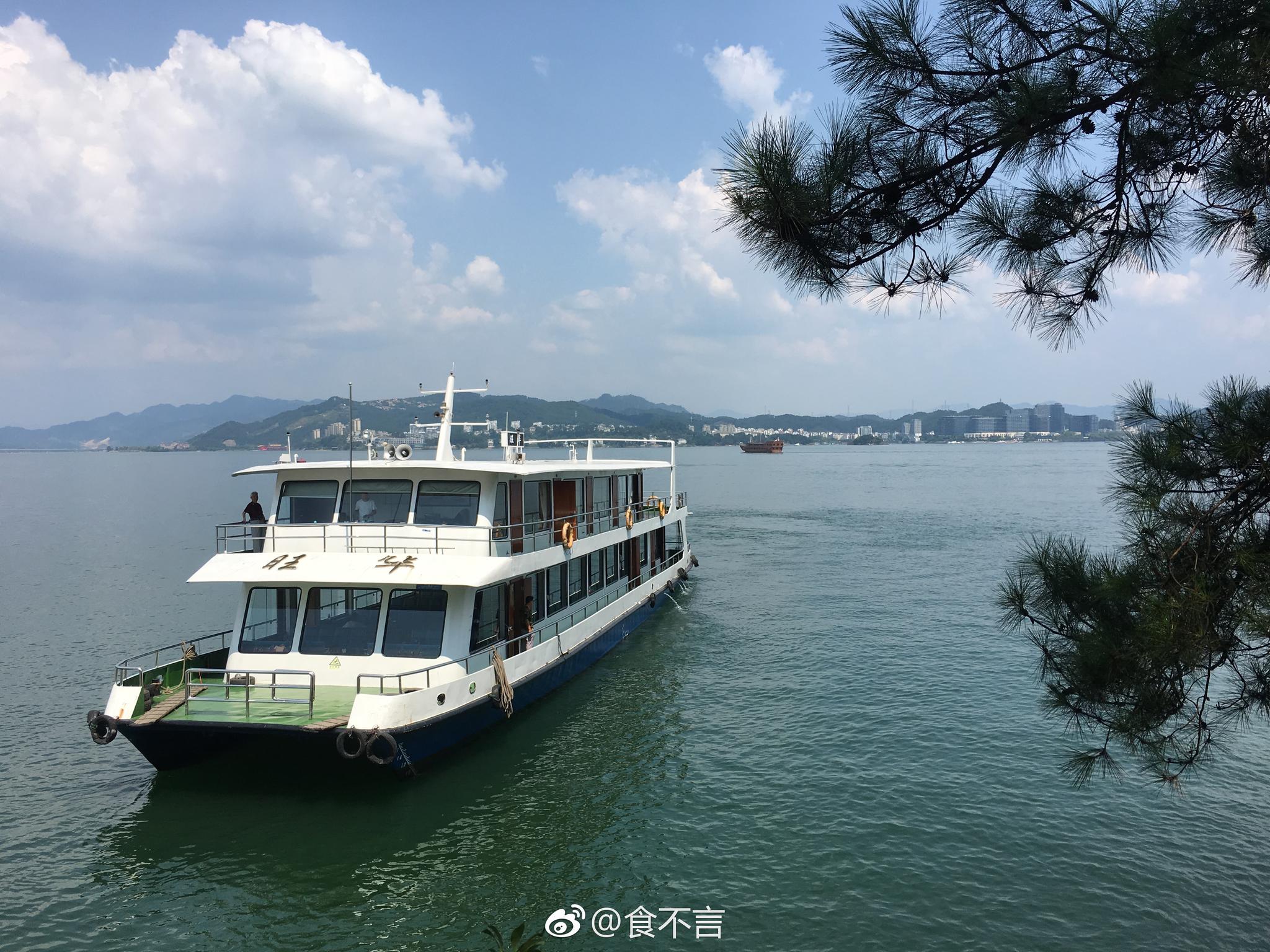 千岛湖行程最后一个三联景点月光岛-锁岛-中国