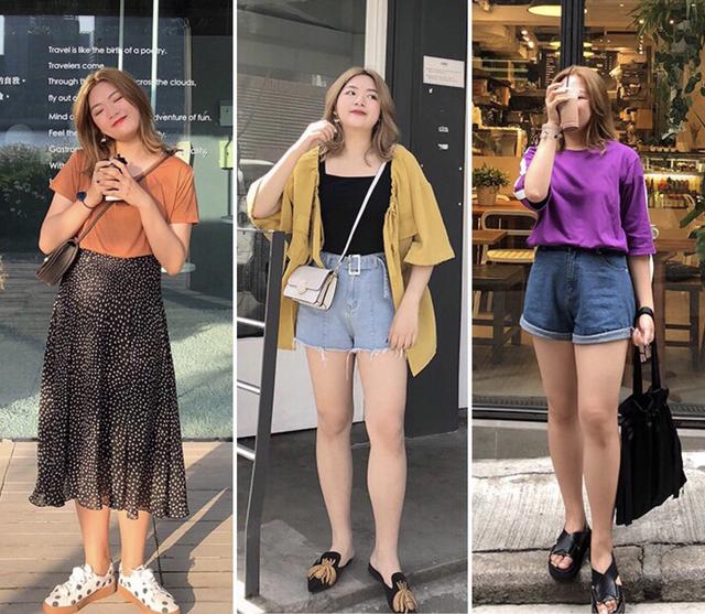 微胖也要变漂亮!130斤模特示范30套微胖穿搭，既能显瘦又能藏肉