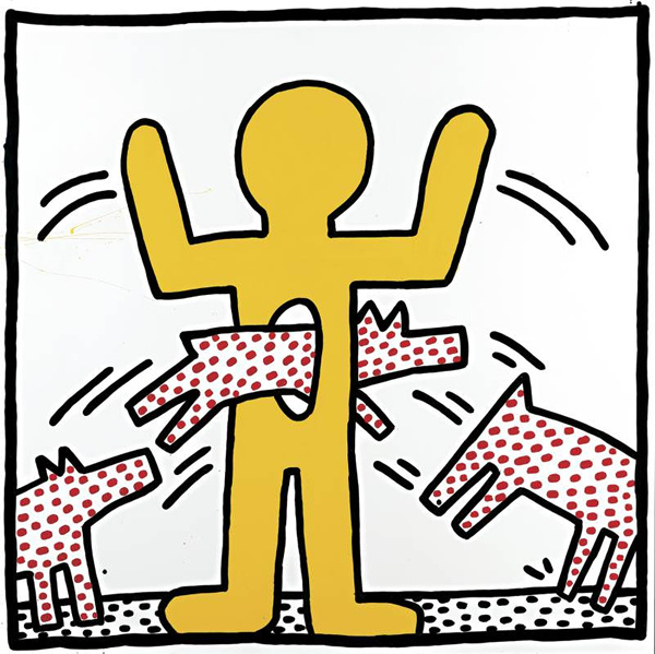 很多盆友都很喜欢凯斯哈林(Keith Haring)