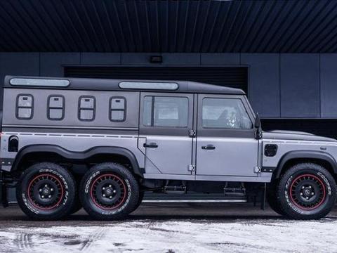 “拖拉机”公司打造路虎卫士，路虎看了都让路