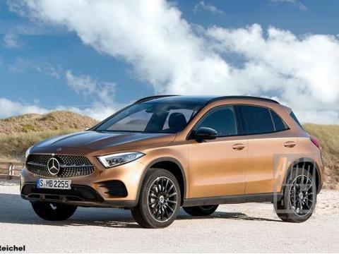 运动跨界又豪华 奔驰全新GLA假想图无码曝光
