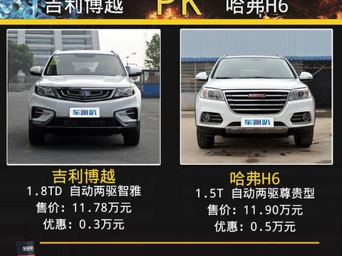 新博越有望赶超哈弗H6？细致的对比，结果出乎意料！