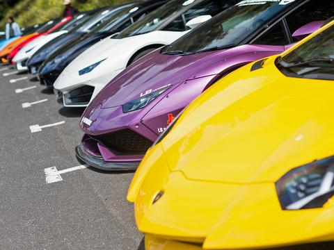 36辆博基尼的声音在“歌唱”！驰骋在大洋洲……