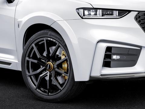 长城发飙了！22寸轮圈、6活塞金色卡钳，这完全是一台运动野兽