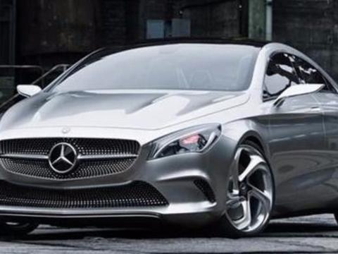 奔驰全新A级三厢北京车展初次亮相，满天星中网奢华感十足